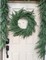30" Faux Cedar Wreath, Christmas Wreaths for Front Door Outside, Green Wreath Christmas, Window Wreaths, Real Touch Norfolk Pine Wreath, Evergreen Wreath, Large Christmas Wreath
